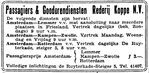 Krantenadvertentie vlak na de bevrijding.
              <br/>
              De Waarheid, 1945-06-18